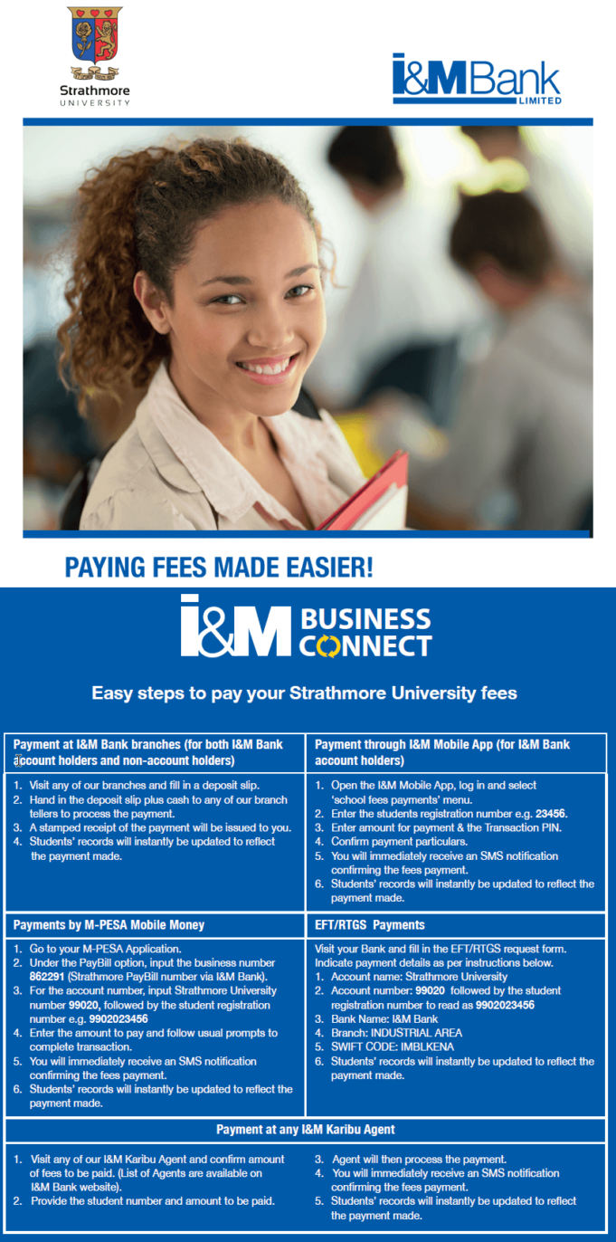 Strathmore University Fee Structure 2024 2025 BeraPortal Kenya