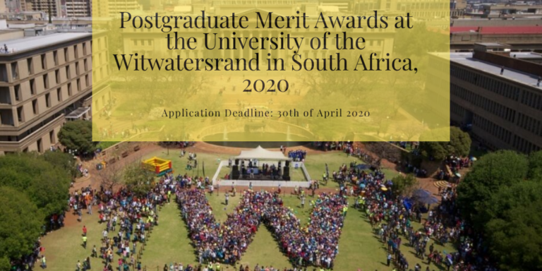 Wits Postgraduate Merit Awards