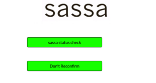 SASSA Status