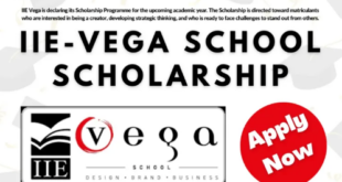 IIE-Vega School Scholarship